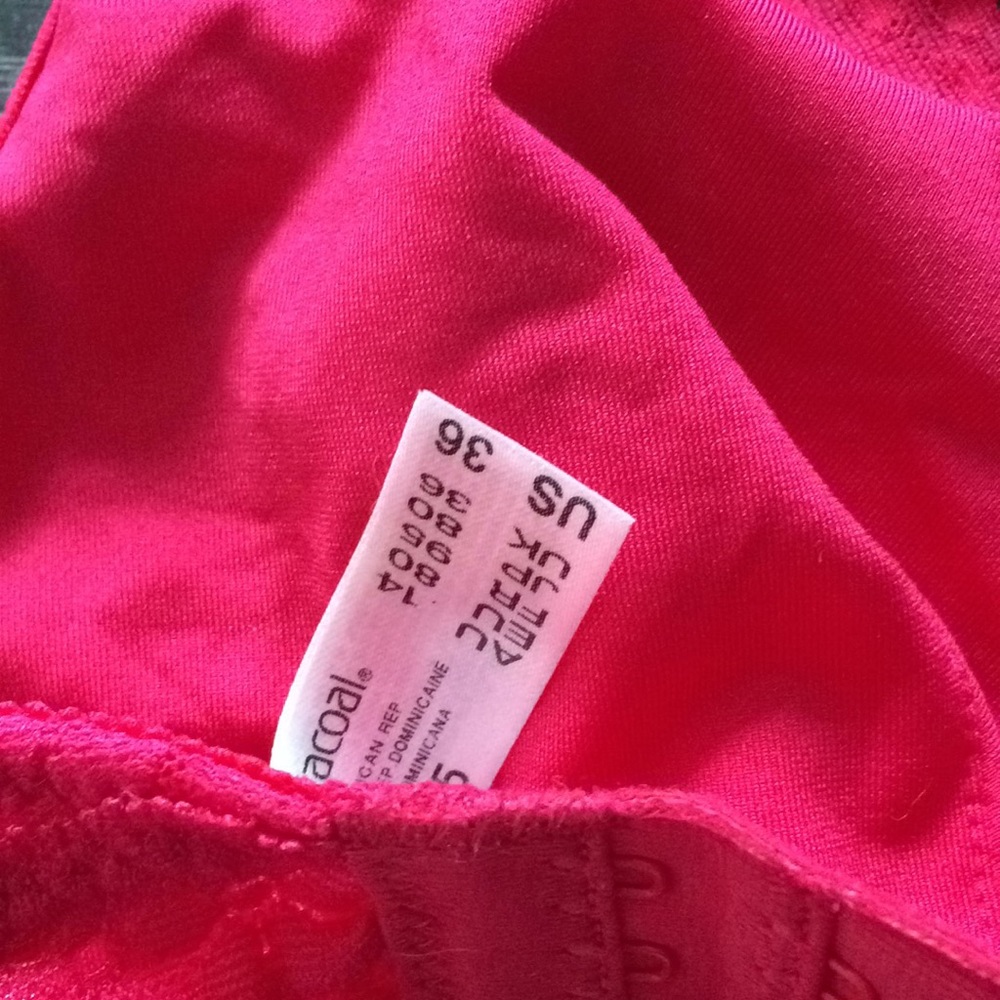 NWOT Wacoal 36 bralette fuchsia - Picture 3 of 3